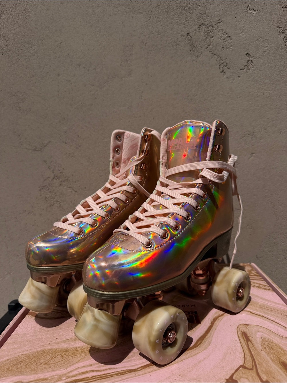 Impala Marawa Rose Gold Roller Skates